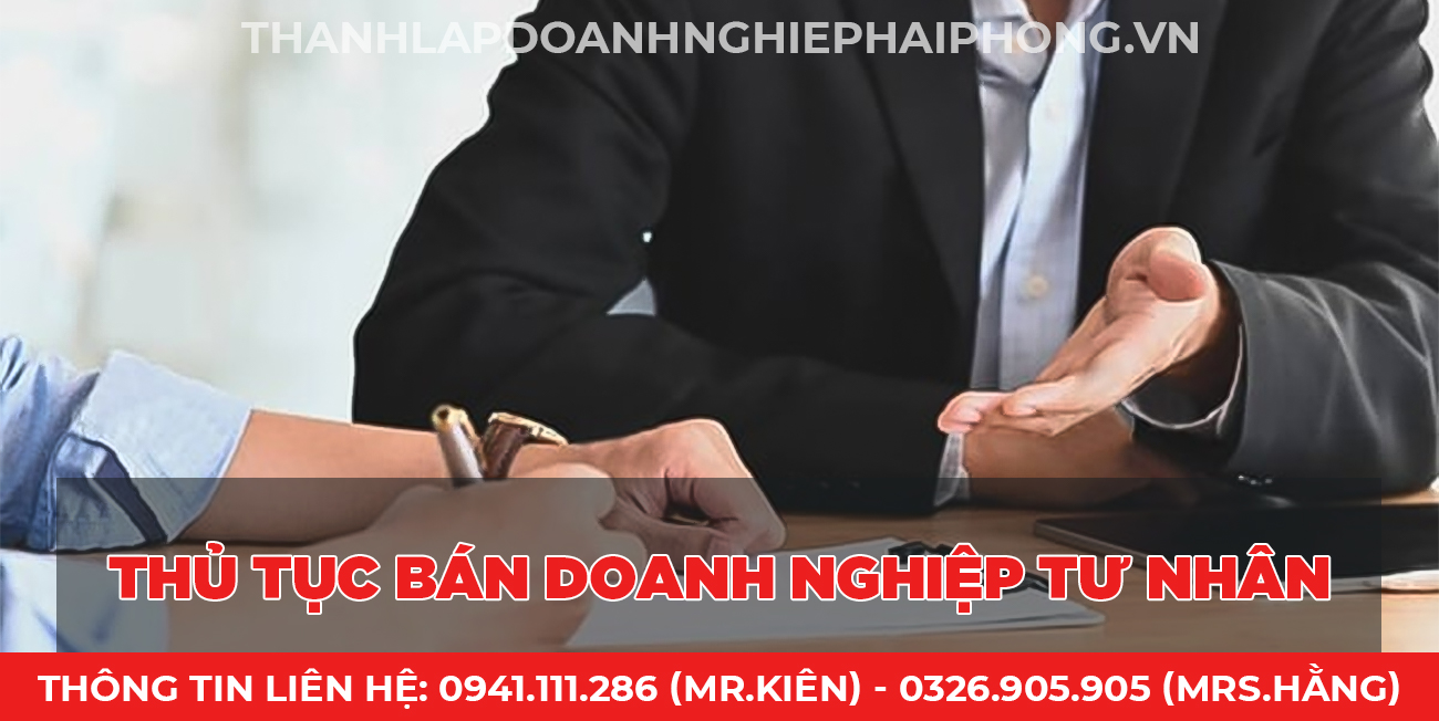 Thủ tục bán doanh nghiệp tư nhân